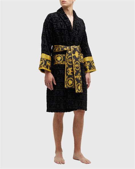 versace bathrobes canada|Versace unisex barocco sleeve robe.